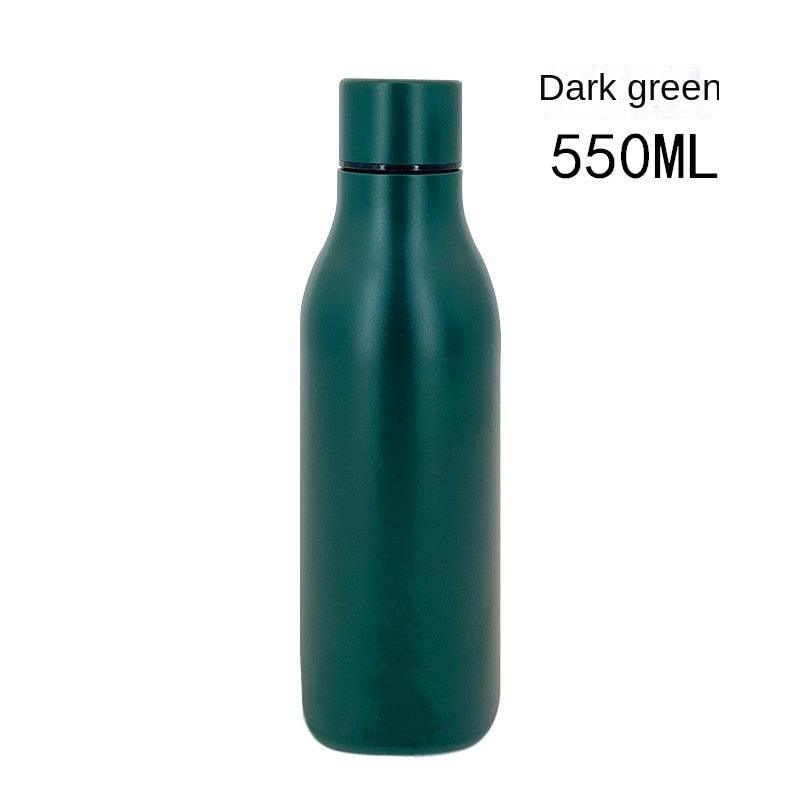 Original Stainless Steel Thermal Tea Cup Coffee Thermos Water Bottle Keeps Cold And Heat Outdoor Sport Vacuum Flask Eco Friendly Recycled Water Bottle Plastic Bottles Leakproof Reusable and BPA Free Stevvex
