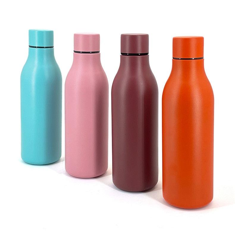 Original Stainless Steel Thermal Tea Cup Coffee Thermos Water Bottle Keeps Cold And Heat Outdoor Sport Vacuum Flask Eco Friendly Recycled Water Bottle Plastic Bottles Leakproof Reusable and BPA Free Stevvex