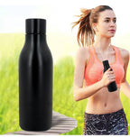Original Stainless Steel Thermal Tea Cup Coffee Thermos Water Bottle Keeps Cold And Heat Outdoor Sport Vacuum Flask Eco Friendly Recycled Water Bottle Plastic Bottles Leakproof Reusable and BPA Free Stevvex