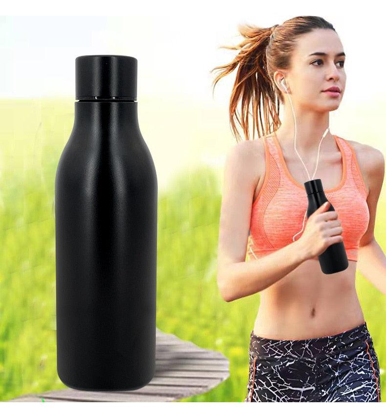 Original Stainless Steel Thermal Tea Cup Coffee Thermos Water Bottle Keeps Cold And Heat Outdoor Sport Vacuum Flask Eco Friendly Recycled Water Bottle Plastic Bottles Leakproof Reusable and BPA Free Stevvex