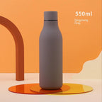 Original Stainless Steel Thermal Tea Cup Coffee Thermos Water Bottle Keeps Cold And Heat Outdoor Sport Vacuum Flask Eco Friendly Recycled Water Bottle Plastic Bottles Leakproof Reusable and BPA Free Stevvex
