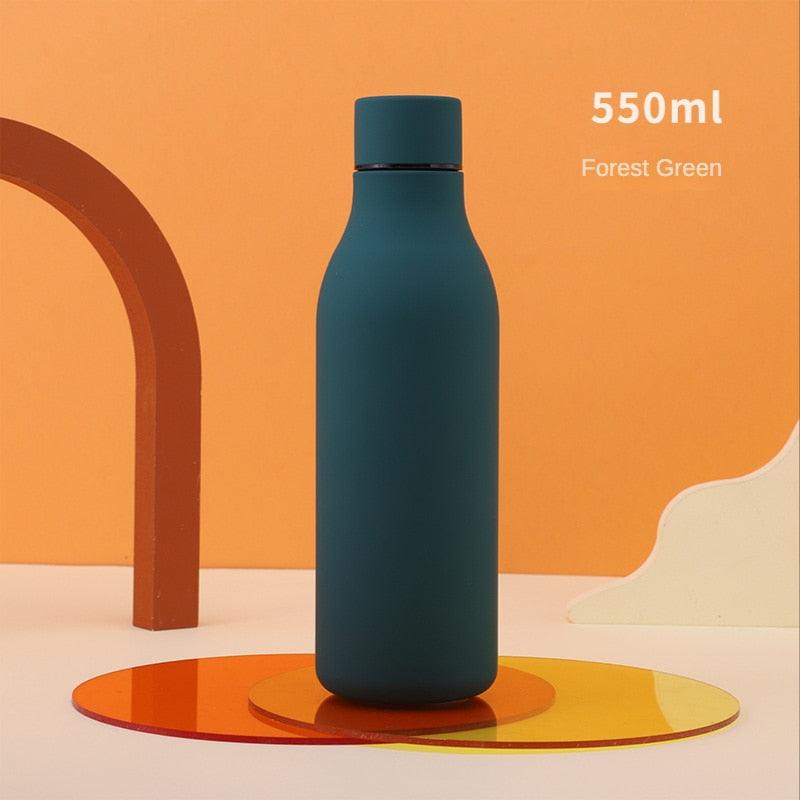 Original Stainless Steel Thermal Tea Cup Coffee Thermos Water Bottle Keeps Cold And Heat Outdoor Sport Vacuum Flask Eco Friendly Recycled Water Bottle Plastic Bottles Leakproof Reusable and BPA Free Stevvex