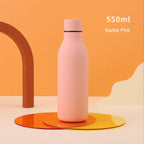 Original Stainless Steel Thermal Tea Cup Coffee Thermos Water Bottle Keeps Cold And Heat Outdoor Sport Vacuum Flask Eco Friendly Recycled Water Bottle Plastic Bottles Leakproof Reusable and BPA Free Stevvex