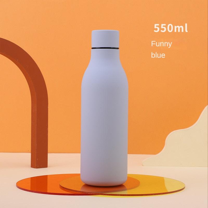 Original Stainless Steel Thermal Tea Cup Coffee Thermos Water Bottle Keeps Cold And Heat Outdoor Sport Vacuum Flask Eco Friendly Recycled Water Bottle Plastic Bottles Leakproof Reusable and BPA Free Stevvex