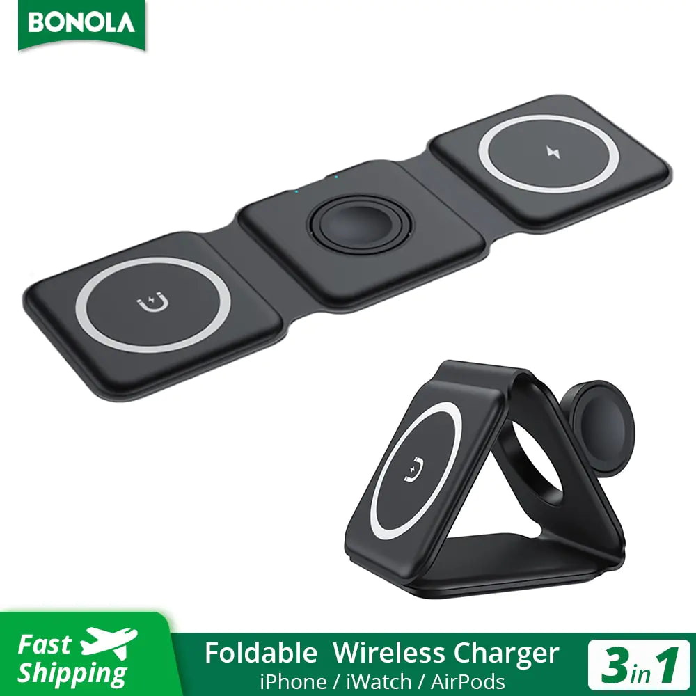 Foldable Wireless Charger for Apple Pi-Mart