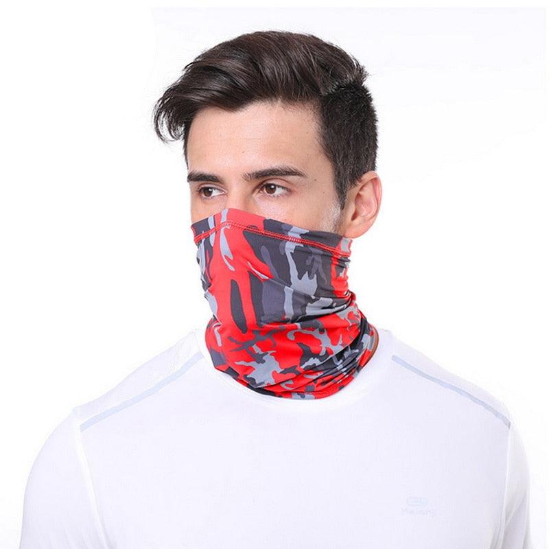 Outdoor Balaclava Bandana Uv Biker Cover Scarf Seamless Magic Headband Camouflage Neck Gaiter Face Cover Headwear Scarf Uniesx Men Women Bandanas Polyester Breathable Windproof Anti UV Neck Cover Camping Hiking Climbing Face Mask Headband Stevvex