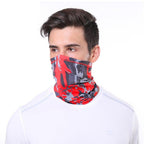 Outdoor Balaclava Bandana Uv Biker Cover Scarf Seamless Magic Headband Camouflage Neck Gaiter Face Cover Headwear Scarf Uniesx Men Women Bandanas Polyester Breathable Windproof Anti UV Neck Cover Camping Hiking Climbing Face Mask Headband Stevvex