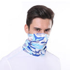 Outdoor Balaclava Bandana Uv Biker Cover Scarf Seamless Magic Headband Camouflage Neck Gaiter Face Cover Headwear Scarf Uniesx Men Women Bandanas Polyester Breathable Windproof Anti UV Neck Cover Camping Hiking Climbing Face Mask Headband Stevvex