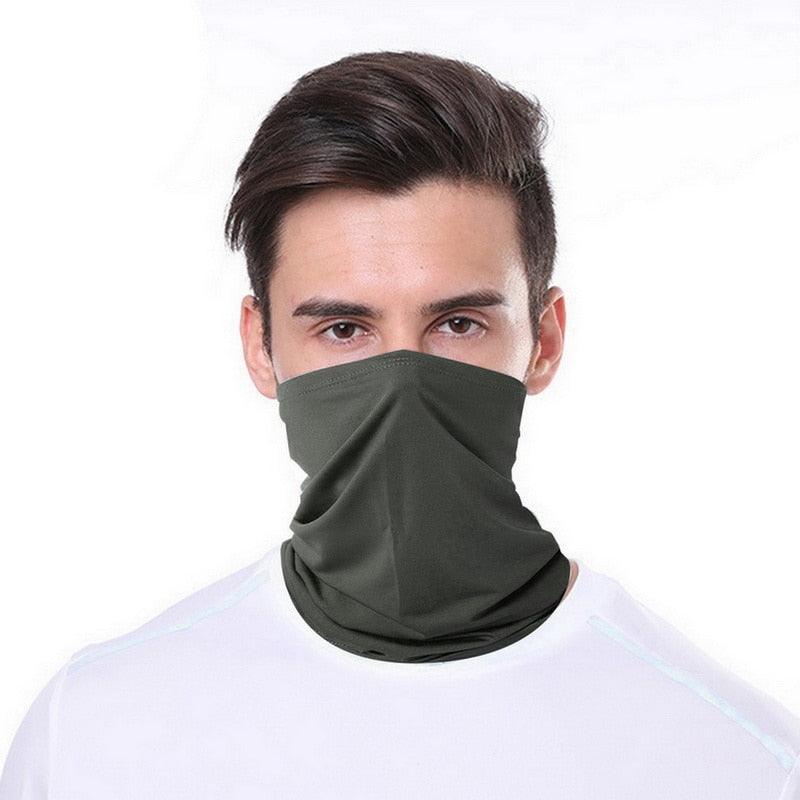 Outdoor Balaclava Bandana Uv Biker Cover Scarf Seamless Magic Headband Camouflage Neck Gaiter Face Cover Headwear Scarf Uniesx Men Women Bandanas Polyester Breathable Windproof Anti UV Neck Cover Camping Hiking Climbing Face Mask Headband Stevvex