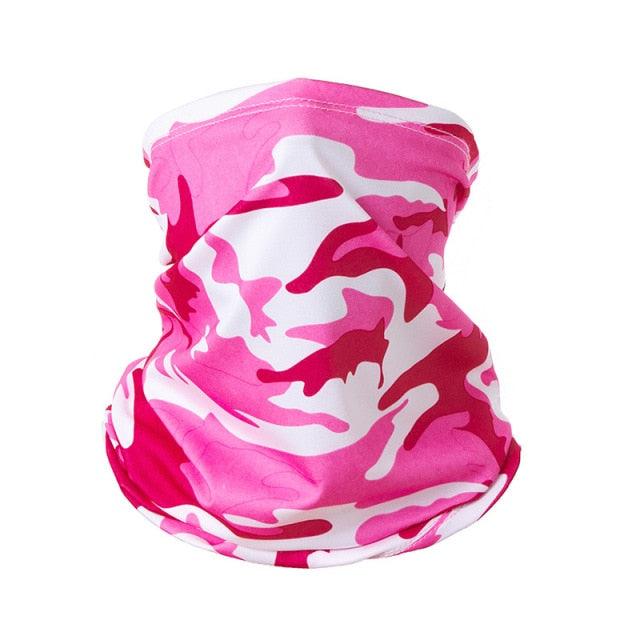 Outdoor Balaclava Bandana Uv Biker Cover Scarf Seamless Magic Headband Camouflage Neck Gaiter Face Cover Headwear Scarf Uniesx Men Women Bandanas Polyester Breathable Windproof Anti UV Neck Cover Camping Hiking Climbing Face Mask Headband Stevvex