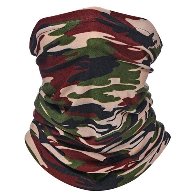 Outdoor Balaclava Bandana Uv Biker Cover Scarf Seamless Magic Headband Camouflage Neck Gaiter Face Cover Headwear Scarf Uniesx Men Women Bandanas Polyester Breathable Windproof Anti UV Neck Cover Camping Hiking Climbing Face Mask Headband Stevvex