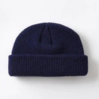 Outdoor Warm One Size Comfortable Short Style Cap Unisex Autumn Cap For Men And Women Soft Beanies Stevvex
