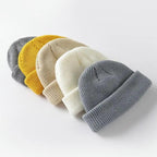 Outdoor Warm One Size Comfortable Short Style Cap Unisex Autumn Cap For Men And Women Soft Beanies Stevvex