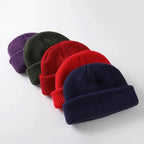 Outdoor Warm One Size Comfortable Short Style Cap Unisex Autumn Cap For Men And Women Soft Beanies Stevvex