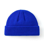Outdoor Warm One Size Comfortable Short Style Cap Unisex Autumn Cap For Men And Women Soft Beanies Stevvex