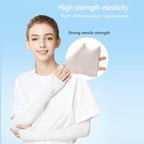 Outdoors Arm Sleeves Bicycle Sleeves Sun Protection Arm Cooling Sleeve Warmers UV Protection Sleeves Multi-functional High-elastic Outdoor Sports Sleeves Summer Sun Protection Running Cycling Sleeves Sunscreen Arm Warmer Sun Arm Cover Stevvex