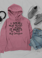 I Speak My Mind Because It Hoodie Lootquake LLC
