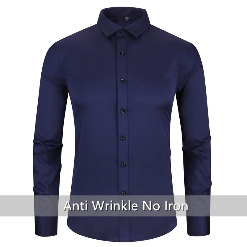 Anti-Wrinkle Men's Shirt Pi-Mart