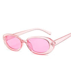 Oval Sunglasses For Women Retro Designer Glasses For  Women/Men Small Eyewear For Women Tiny Small 90s Sunglasses Women Polarized Retro Oval Sunglasses Tinted Glasses Stevvex