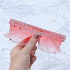 Oversize Square Crystal Sunglasses, Flat Top Oversized Sunglasses In Different Shades New Sun Wear Crystal Diamond Luxury Style Shades Stevvex