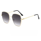 Oversized Gradient Sunglasses for Women – Face-Slimming Fashion Statement (MAC263)