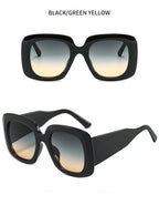 Oversized Leopard Unique & Attractive Designer Sunglasses For Women & Men Luxury Shades In Brown Square Size Sun Glasses Luxury Square Gradient Sun Glasses Shades Stevvex