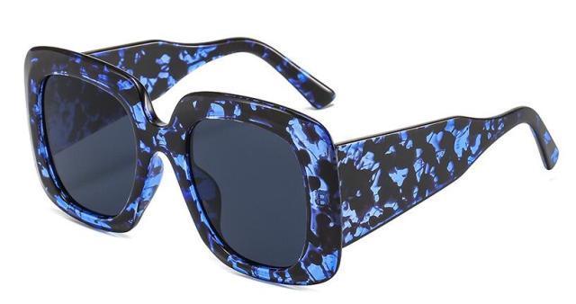 Oversized Leopard Unique & Attractive Designer Sunglasses For Women & Men Luxury Shades In Brown Square Size Sun Glasses Luxury Square Gradient Sun Glasses Shades Stevvex