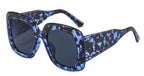 Oversized Leopard Unique & Attractive Designer Sunglasses For Women & Men Luxury Shades In Brown Square Size Sun Glasses Luxury Square Gradient Sun Glasses Shades Stevvex