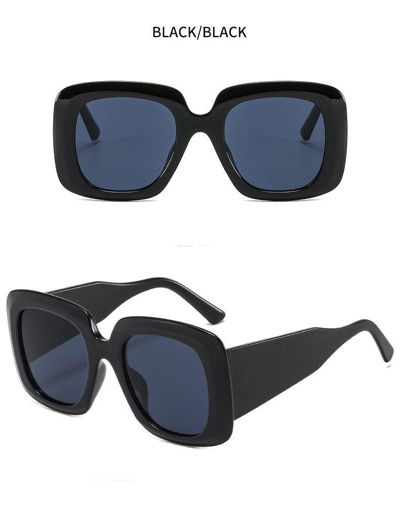 Oversized Leopard Unique & Attractive Designer Sunglasses For Women & Men Luxury Shades In Brown Square Size Sun Glasses Luxury Square Gradient Sun Glasses Shades Stevvex