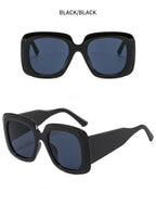 Oversized Leopard Unique & Attractive Designer Sunglasses For Women & Men Luxury Shades In Brown Square Size Sun Glasses Luxury Square Gradient Sun Glasses Shades Stevvex