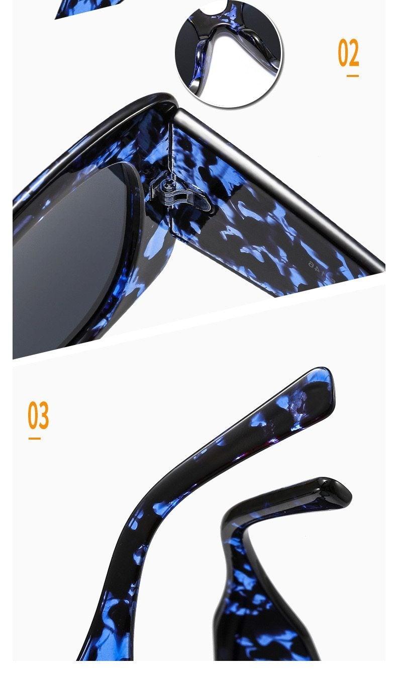 Oversized Leopard Unique & Attractive Designer Sunglasses For Women & Men Luxury Shades In Brown Square Size Sun Glasses Luxury Square Gradient Sun Glasses Shades Stevvex