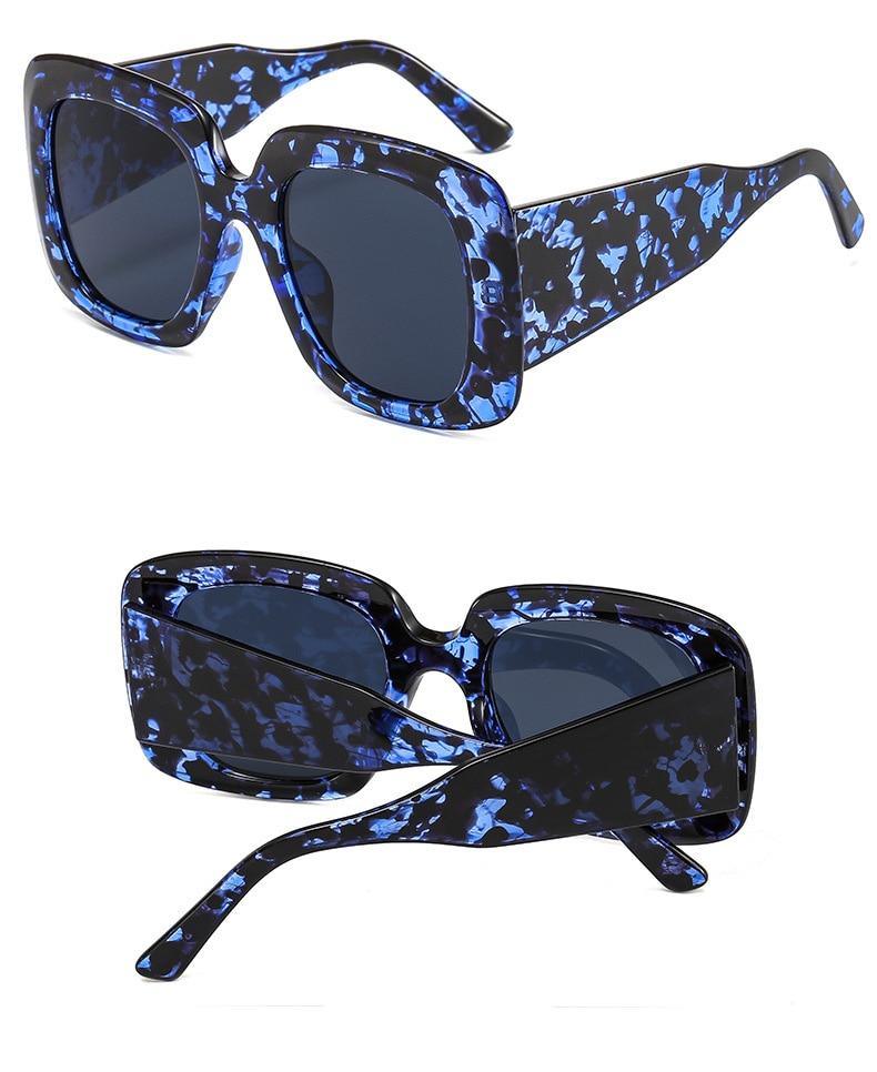 Oversized Leopard Unique & Attractive Designer Sunglasses For Women & Men Luxury Shades In Brown Square Size Sun Glasses Luxury Square Gradient Sun Glasses Shades Stevvex