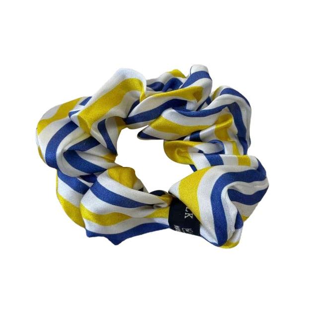 Oversized Scrunchies For Women Solid Headband Silk Rubber Bands Satin Elastic Ties Hair Accessories Ponytail Holder Accessories for Women Girls Stevvex