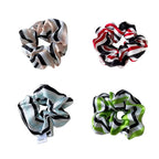 Oversized Scrunchies For Women Solid Headband Silk Rubber Bands Satin Elastic Ties Hair Accessories Ponytail Holder Accessories for Women Girls Stevvex