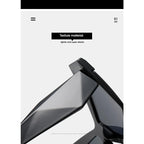 Oversized Square Cateye Polarized Sunglasses Big Trendy Style Fashionable Personality Big Frame Sunglasses New Fashionable & Popular Street Style Sunglasses For Women Stevvex