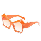 Oversized Square Cateye Polarized Sunglasses Big Trendy Style Fashionable Personality Big Frame Sunglasses New Fashionable & Popular Street Style Sunglasses For Women Stevvex