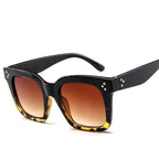 Oversized Women Square Retro Sunglasses Women Elegant Glasses For Women Luxury Eyeglasses Design Women/Men Ladies Fashion Comfortable Sunglasses Stevvex