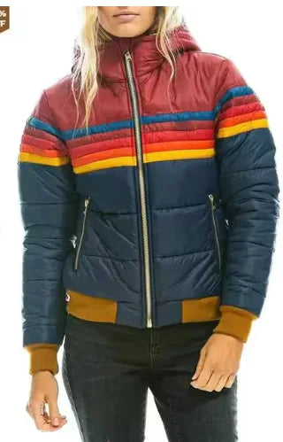 2024 Winter Women's Jacket Hooded Parkas Oversize Pocket Back Velvet Pi-Mart