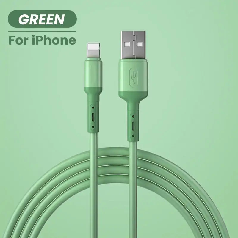 Lightning Silicone Charger Cable Pi-Mart