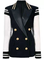 Leather Blazer Jacket Pi-Mart