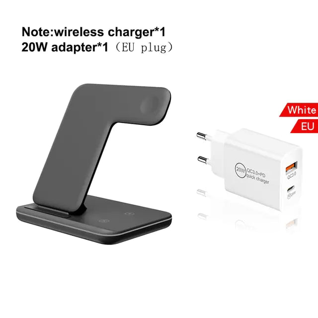 3 in 1 Wireless Charger 15W Pi-Mart