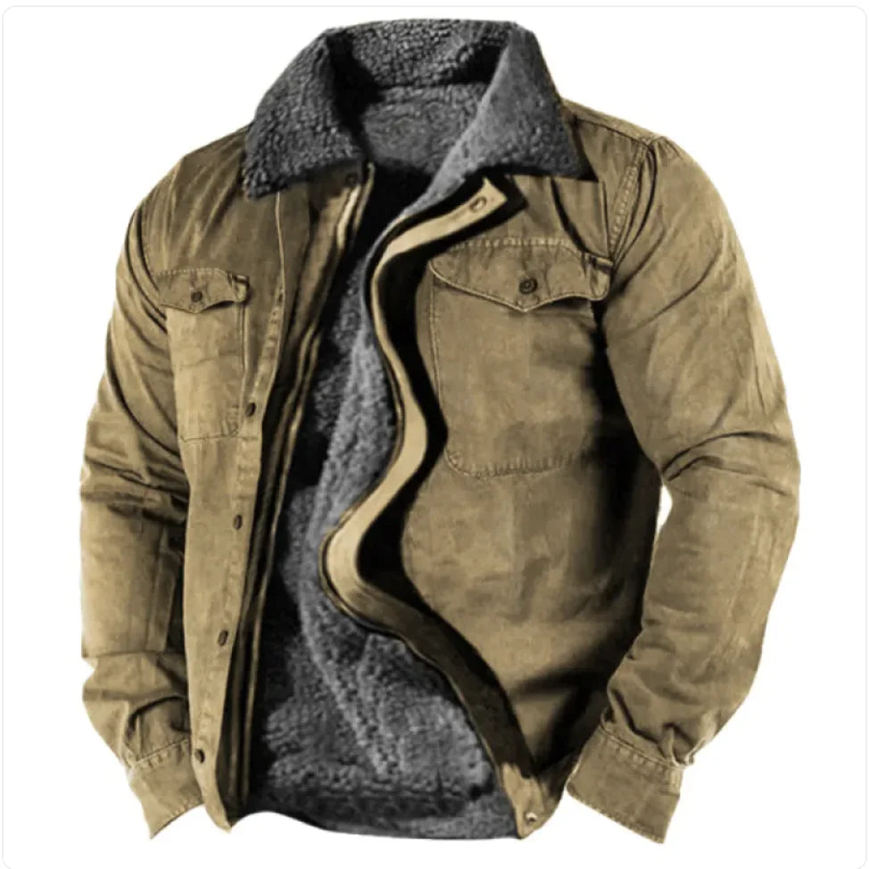 Casual Youth Cotton Zipper Jacket Pi-Mart