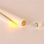 Pack of 12 Yellow Flickering Remote LED Candles Plastic Flameless Remote Taper Candles Flameless Ivory Taper Candles Flickering Battery Operated Led Warm 3D Wick Light Window Candles Real Led For Dinner Party Decoration Stevvex
