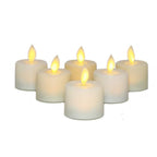 Pack of 6 or 12 Remote or Not Remote Flameless Battery Candles Realistic and Bright Flickering Bulb Battery Operated Flameless LED Tea Light Ideal for Parties Weddings Birthdays Hollween Gift Realistic and Bright Flickering Fake Dancing Flame Tea lights Stevvex