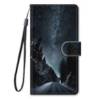 Painted Leather Flip Phone Case For Xiaomi Redmi 8 9 9A 9C 9T Redmi 10 Lion Cat Butterfly Wallet Card Holder Stand Book Cover Colorful PU Leather Wallet Flip Cover Shockproof Card Slots Holder Side Pocket Magnetic Closure Stylish Case Stevvex