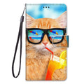 Painted Leather Flip Phone Case For Xiaomi Redmi 8 9 9A 9C 9T Redmi 10 Lion Cat Butterfly Wallet Card Holder Stand Book Cover Colorful PU Leather Wallet Flip Cover Shockproof Card Slots Holder Side Pocket Magnetic Closure Stylish Case Stevvex