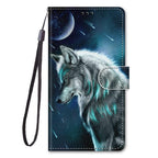 Painted Leather Flip Phone Case For Xiaomi Redmi 8 9 9A 9C 9T Redmi 10 Lion Cat Butterfly Wallet Card Holder Stand Book Cover Colorful PU Leather Wallet Flip Cover Shockproof Card Slots Holder Side Pocket Magnetic Closure Stylish Case Stevvex