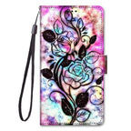 Painted Leather Flip Phone Case For Xiaomi Redmi 8 9 9A 9C 9T Redmi 10 Lion Cat Butterfly Wallet Card Holder Stand Book Cover Colorful PU Leather Wallet Flip Cover Shockproof Card Slots Holder Side Pocket Magnetic Closure Stylish Case Stevvex