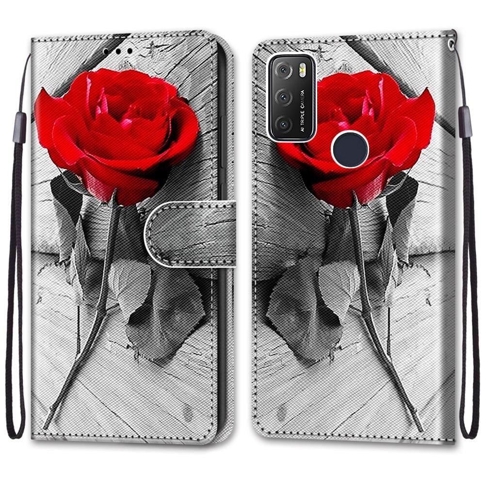 Painted Leather Flip Phone Case For Xiaomi Redmi 8 9 9A 9C 9T Redmi 10 Lion Cat Butterfly Wallet Card Holder Stand Book Cover Colorful PU Leather Wallet Flip Cover Shockproof Card Slots Holder Side Pocket Magnetic Closure Stylish Case Stevvex