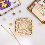 3D DIY Wood Painting Kit for Kids – Safari